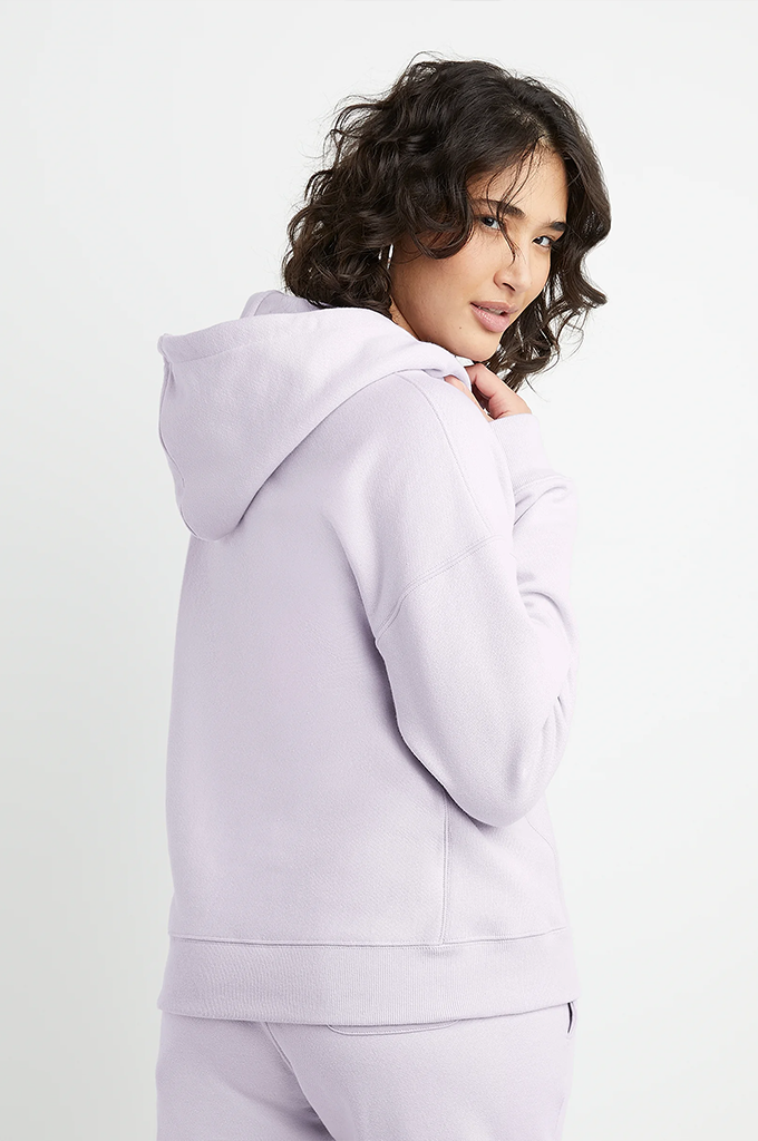 Purple champion hoodie reverse weave hotsell