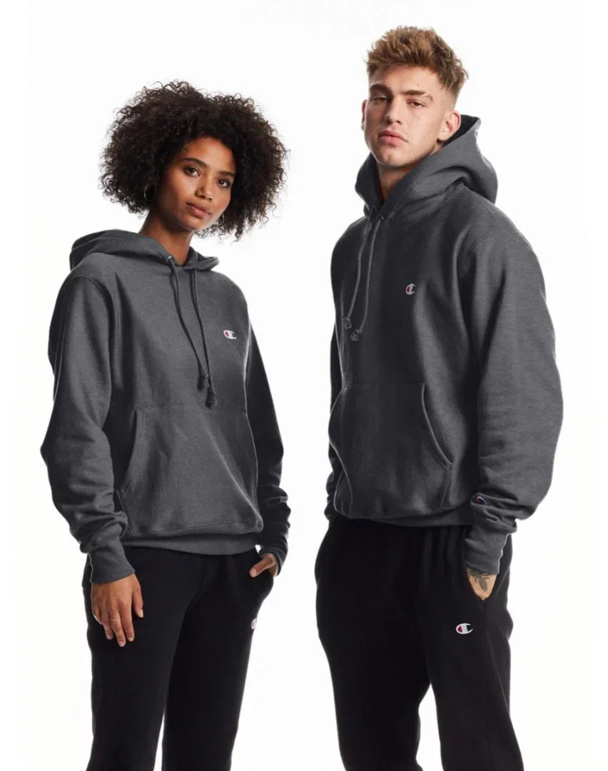 Champion Reverse Weave Pullover Hoodie, Regular S / Black