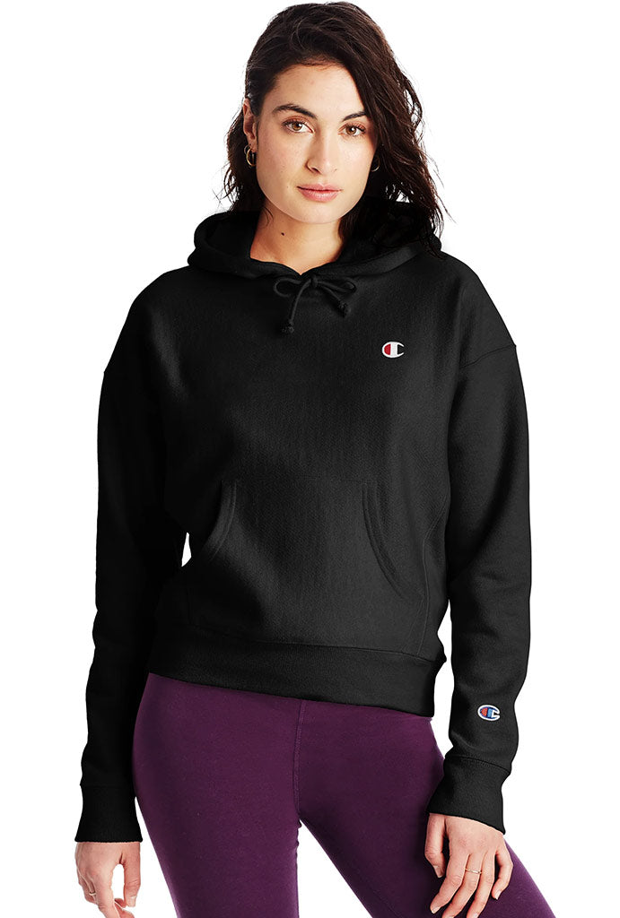 Champion Reverse Weave Women's Pullover Hoodie, C logo– Mainland Skate &  Surf