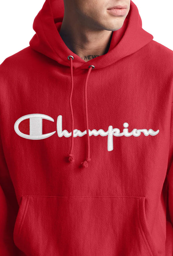 Champion Reverse Weave Hoodie, Vintage Script Logo