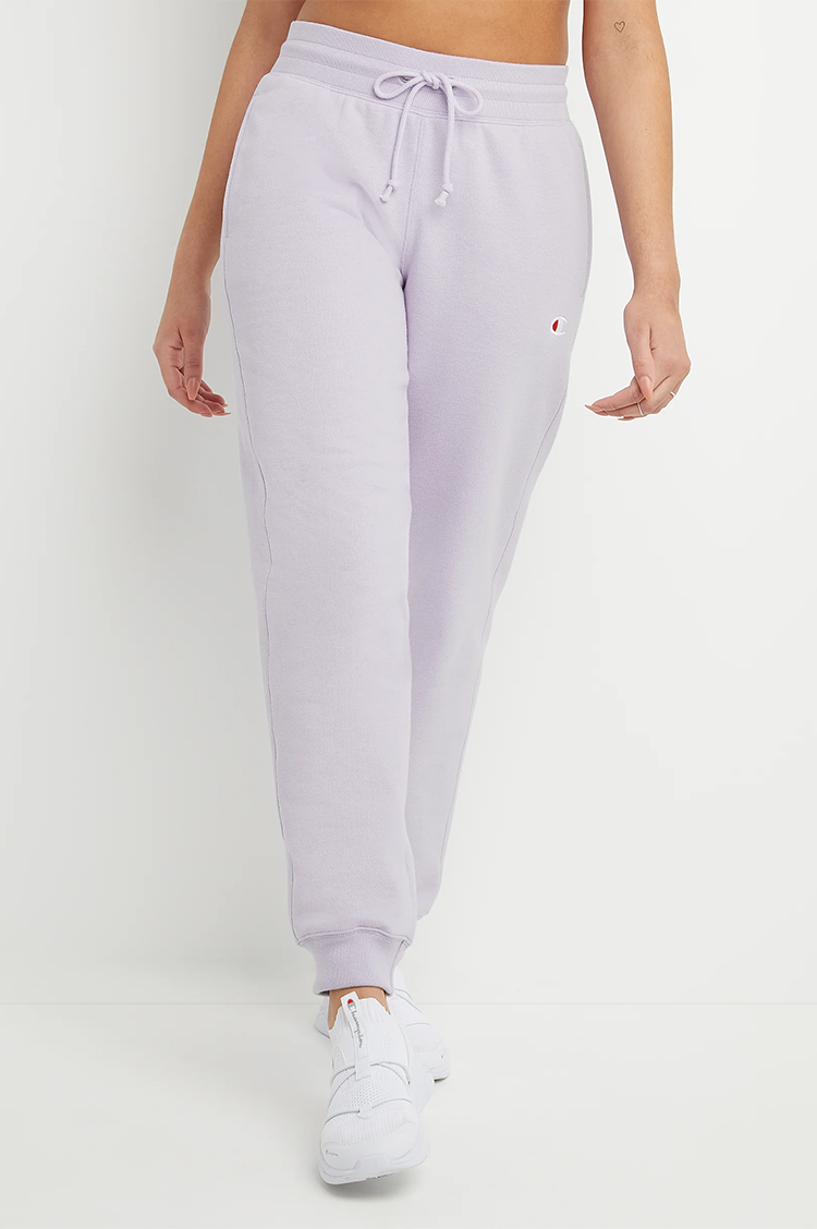 Light pink top champion joggers