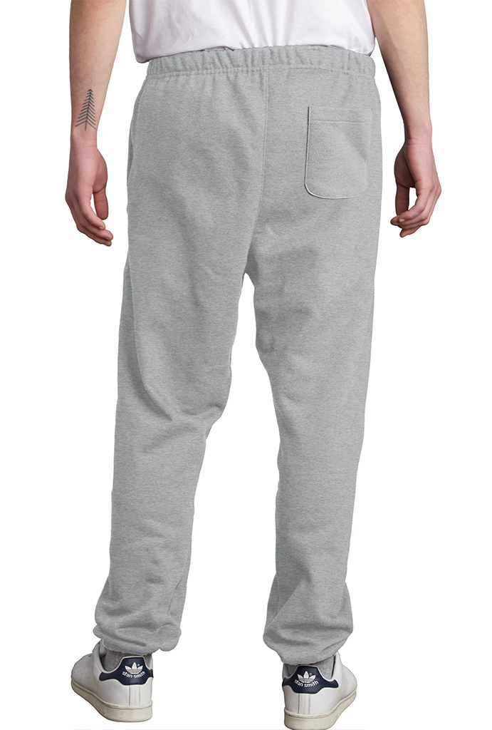 Men's Champion Reverse Weave Sweatpants, C Logo, 30 Oxford Grey