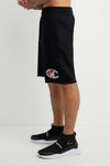 Champion Reverse Weave Cut-Off Shorts, Chenille Logo Applique 10"