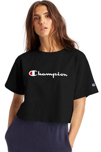 Champion Heritage Cropped Womens Tee