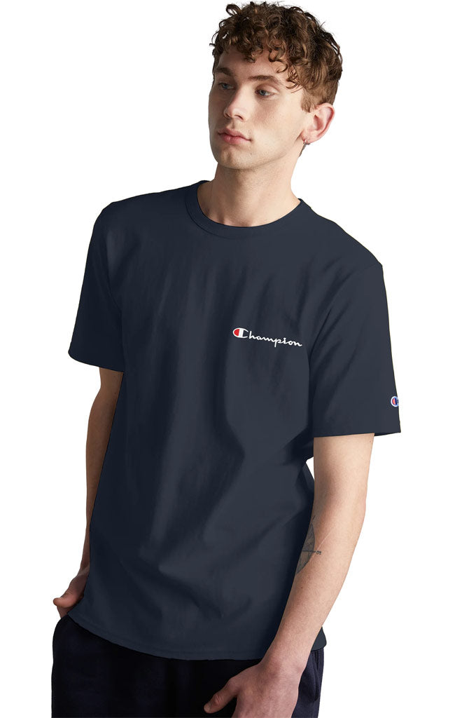 Champion tee navy online