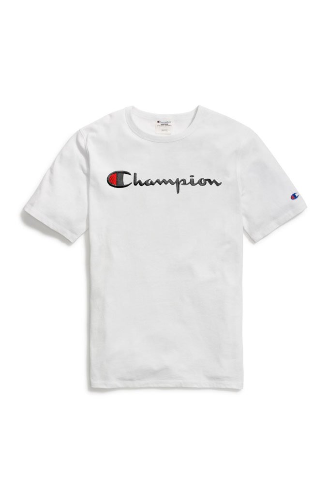 Champion Heritage Elevated Graphics Script Embroidered Tee– Mainland ...