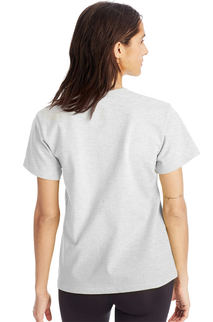 Champion t shirt womens silver sales