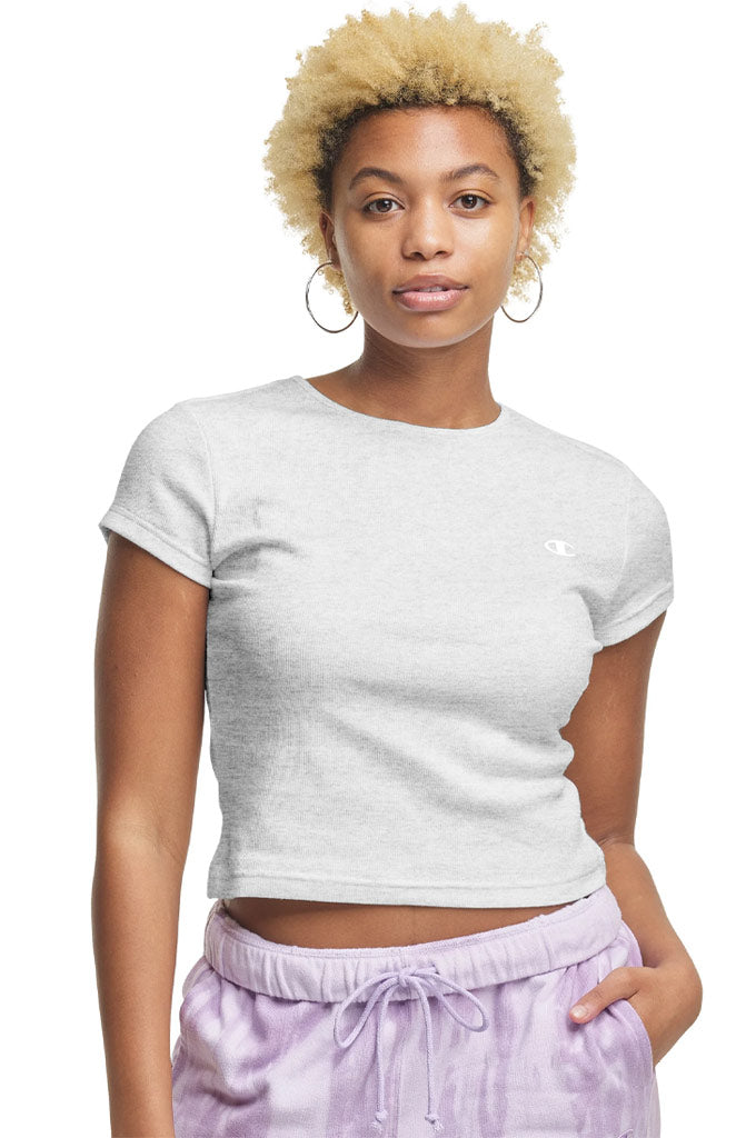 Champion t shirt womens silver online