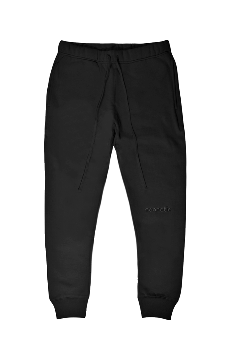Falls Creek XS Boys 5 Fleece Lined Long Pants Joggers Black Stretch Knit