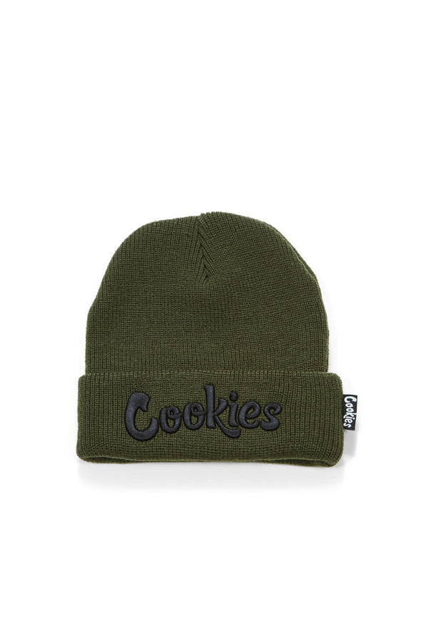 Cookies Original Mint Embroidered Knit Beanie
