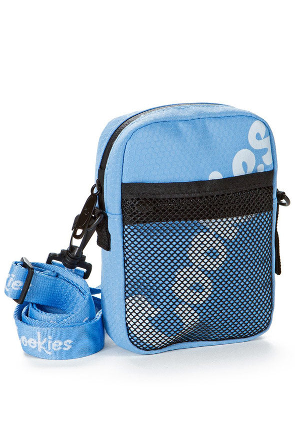 Cookies Layers Honeycomb Smell Proof Nylon Shoulder Bag Blue / One Size
