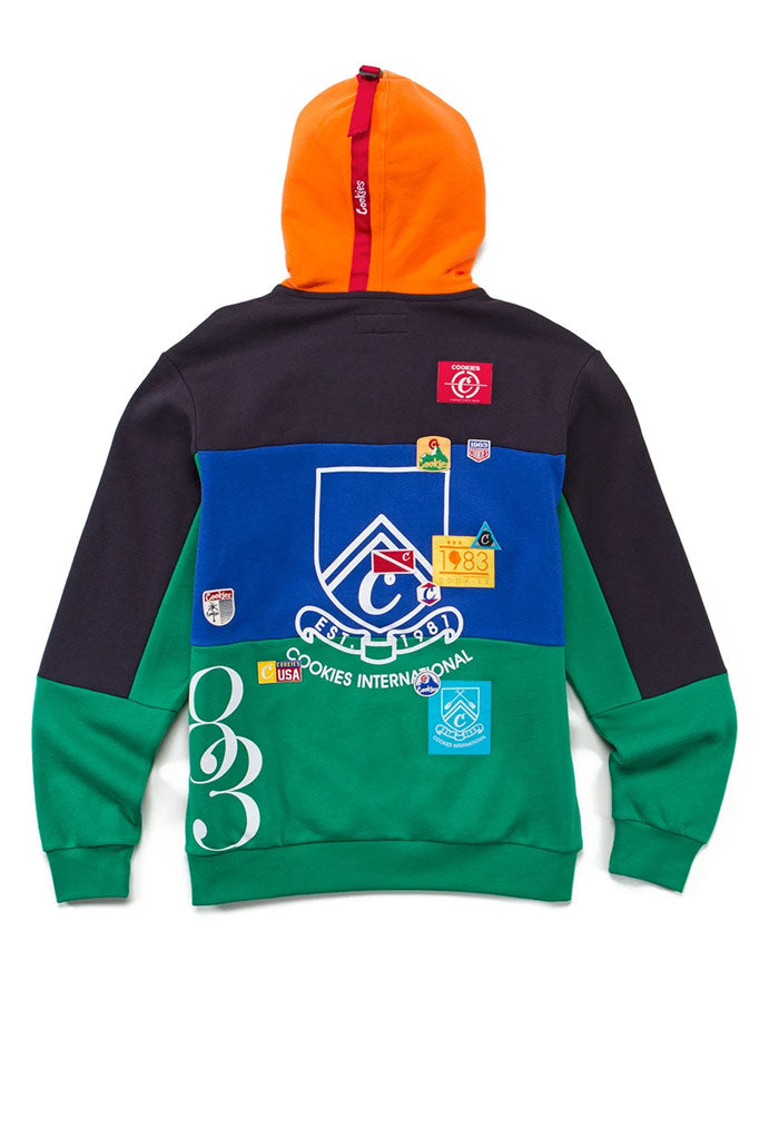 Cookies Colores Colorblocked Pullover Hoodie Mainland Skate Surf