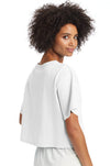 Champion Heritage Cropped Women's Tee, Embroidered Logo