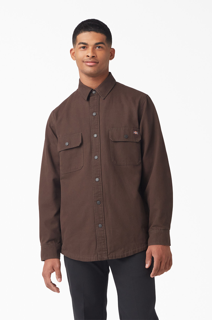 Dickies Flannel Lined Duck Shirt– Skate & Surf