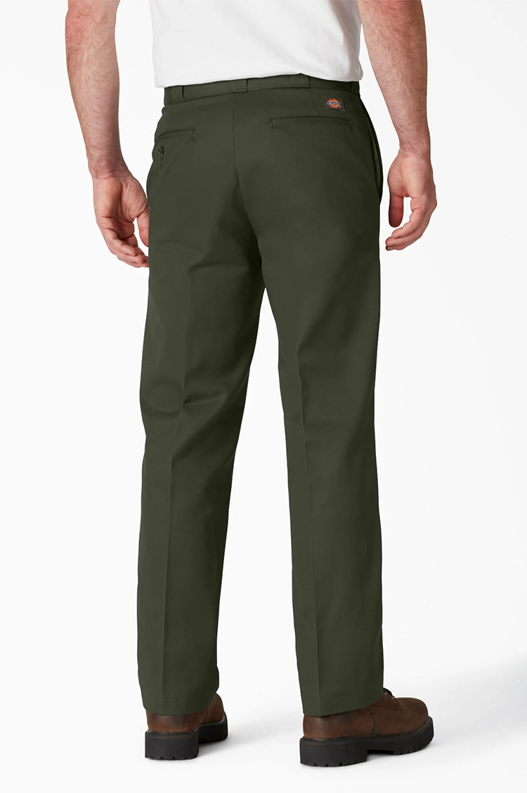 Dickies work pants deals green