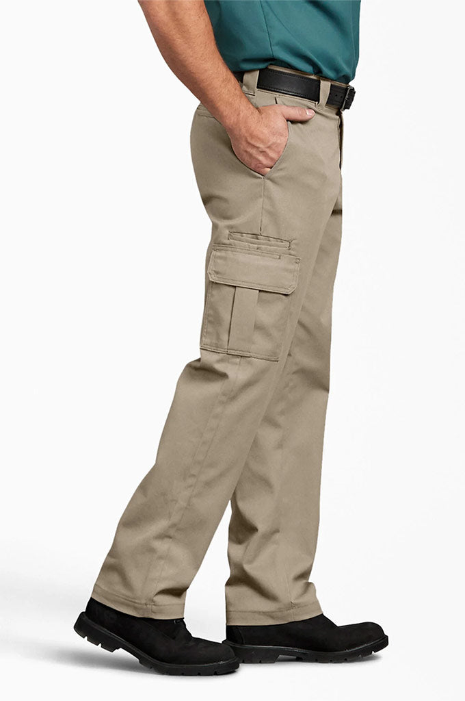 Dickies Flex Regular Fit Straight Leg Cargo Pants - Mushroom | SoCal  Skateshop