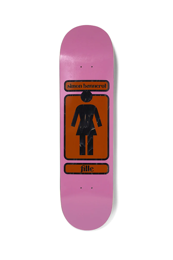 Girl Skateboards Bannerot 93 Til Deck 8.25"