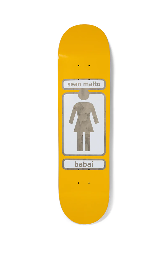 Sean Malto スケートボード GIRL Girl Malto 93 Til Purple and Yellow 8.125