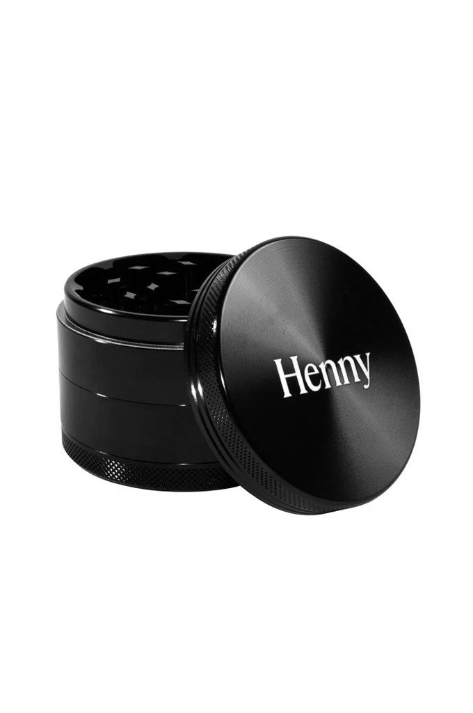 Henny Apparel 4 Piece Aluminum Grinder - Mainland Skate & Surf