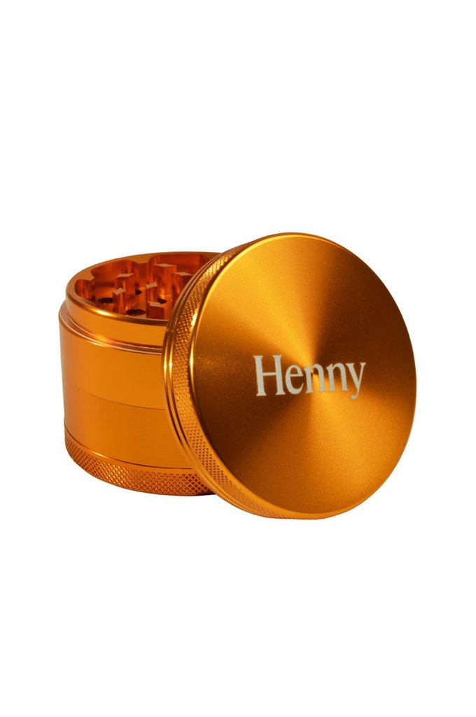 Henny Apparel 4 Piece Aluminum Grinder - Mainland Skate & Surf