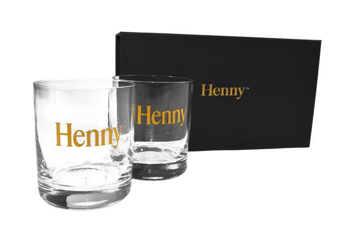 Henny Apparel Henny Drinking Glasses (Set of 2) - Mainland Skate & Surf