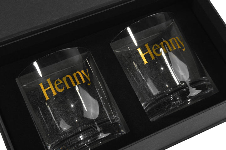 Henny Apparel Henny Drinking Glasses (Set of 2) - Mainland Skate & Surf