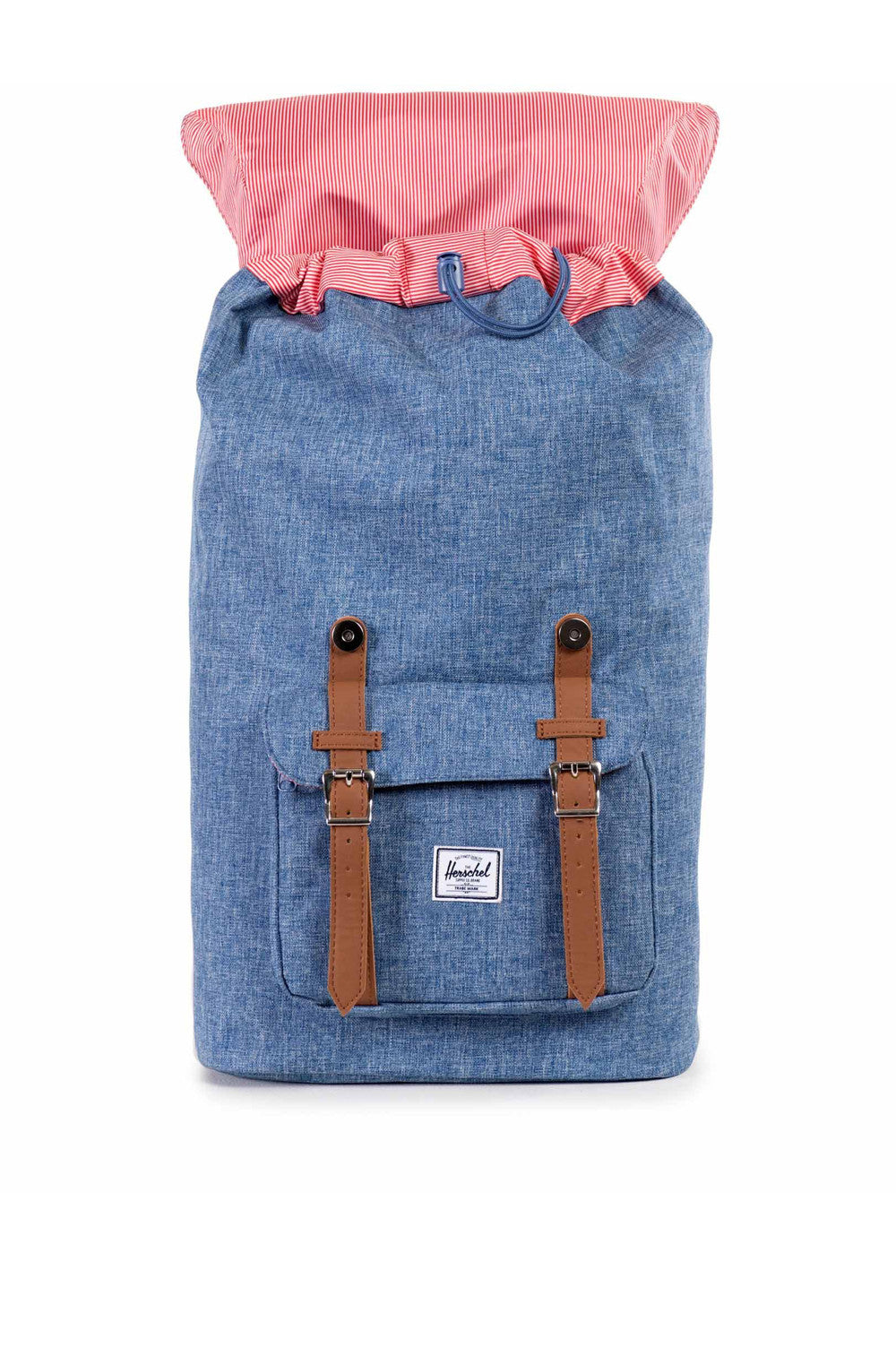 herschel backpack dark chambray crosshatch Herschel Supply Co. Little America Backpack