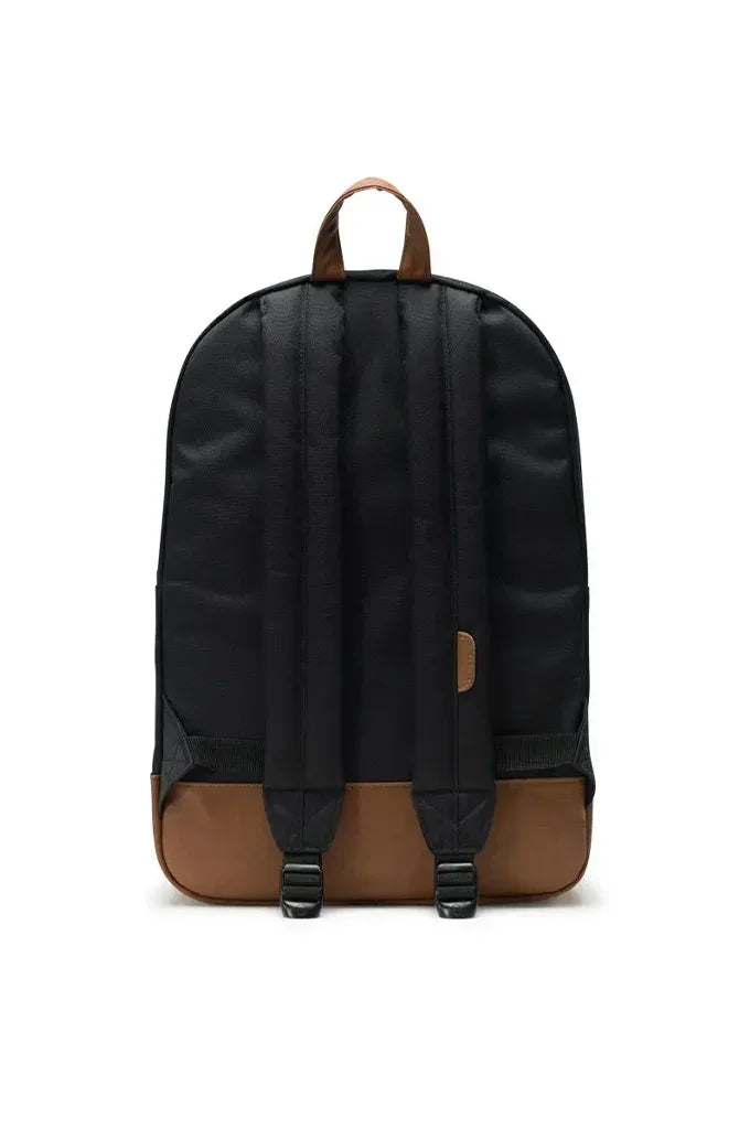 guess herschel heritage black and brown men backpack Supply Co. Shoulder Bag A padded sleeve protects your laptop Herschel Heritage Backpack 24L Patches