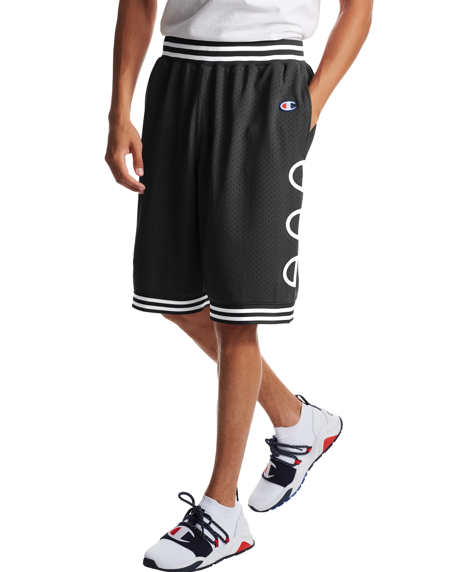 Champion life men's rec mesh deals shorts