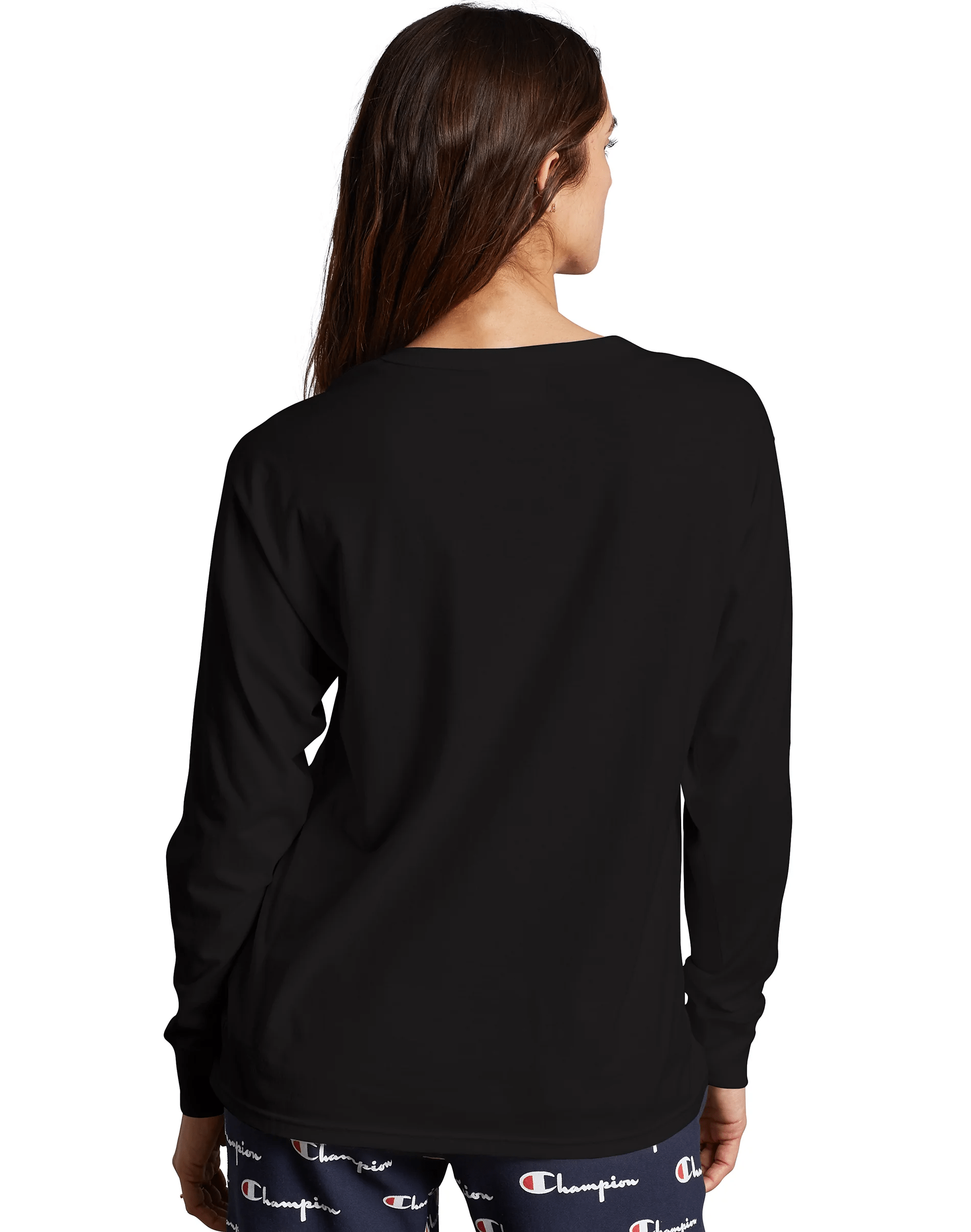 Champion women s long sleeve store shirt