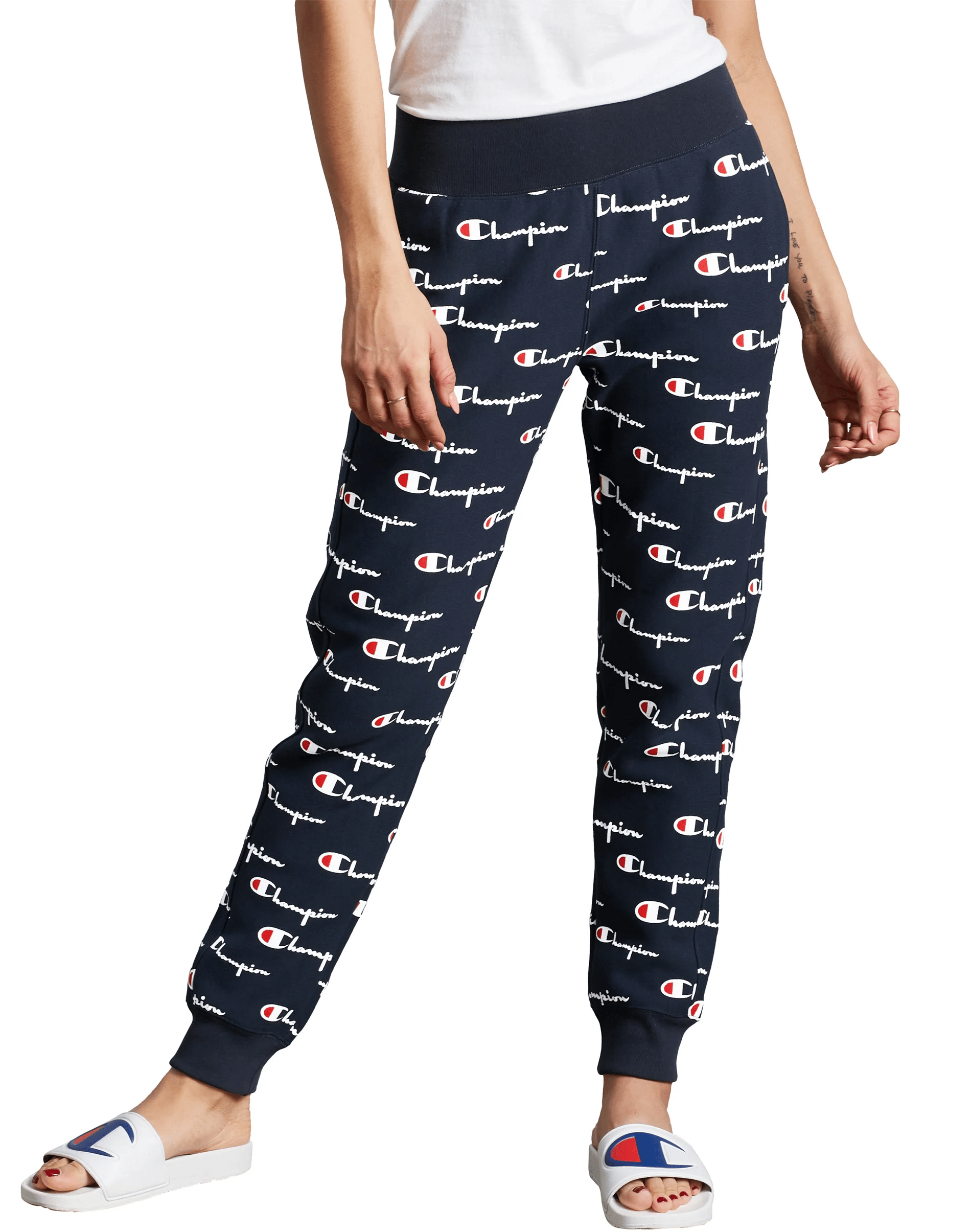 Champion Reverse Weave Women s Joggers All Over Print Mainland