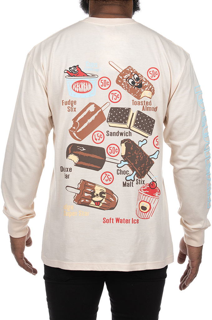 Icecream Cup Or Cone Long Sleeve Tee