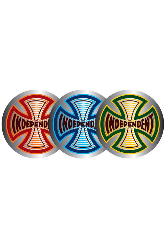 Independent Coil Foil Sticker 4"