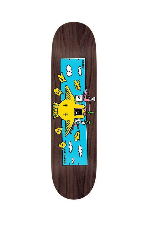 Krooked Sebo Hi Flyer 8.38" Deck - Mainland Skate & Surf
