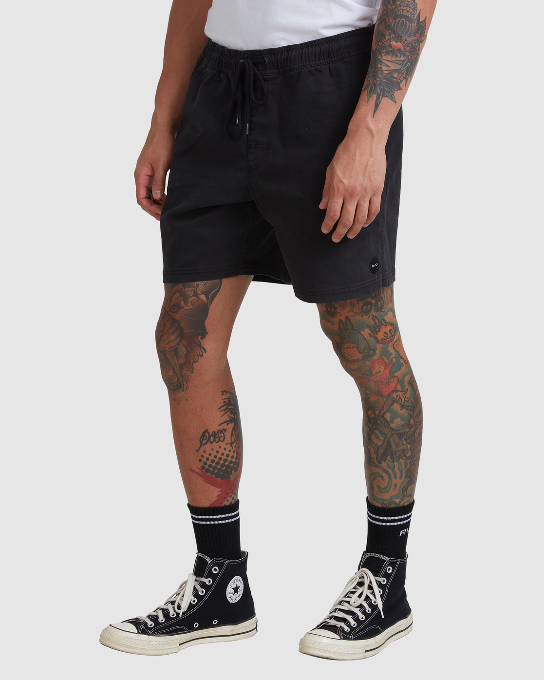 Rvca elastic shorts hotsell