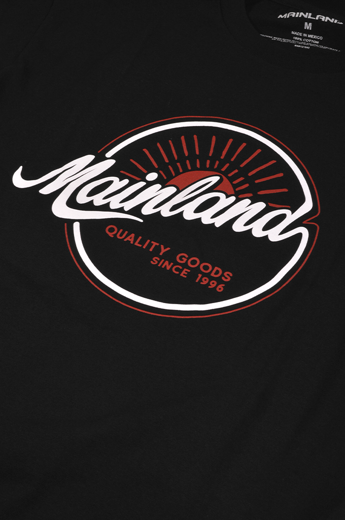 Mainland Circle Script Tee