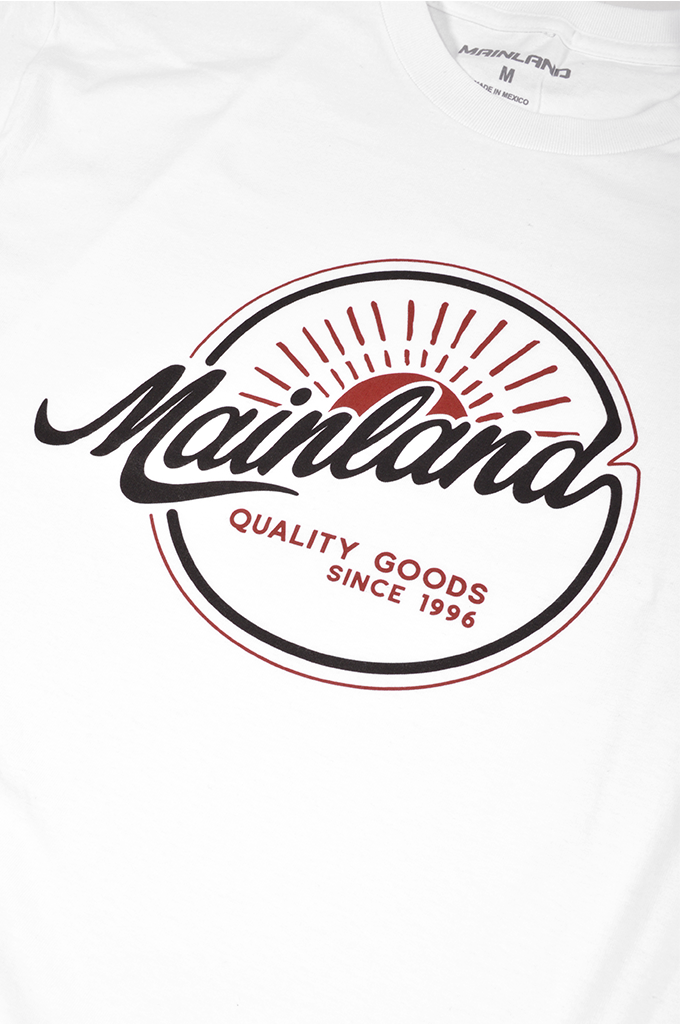 Mainland Circle Script Tee