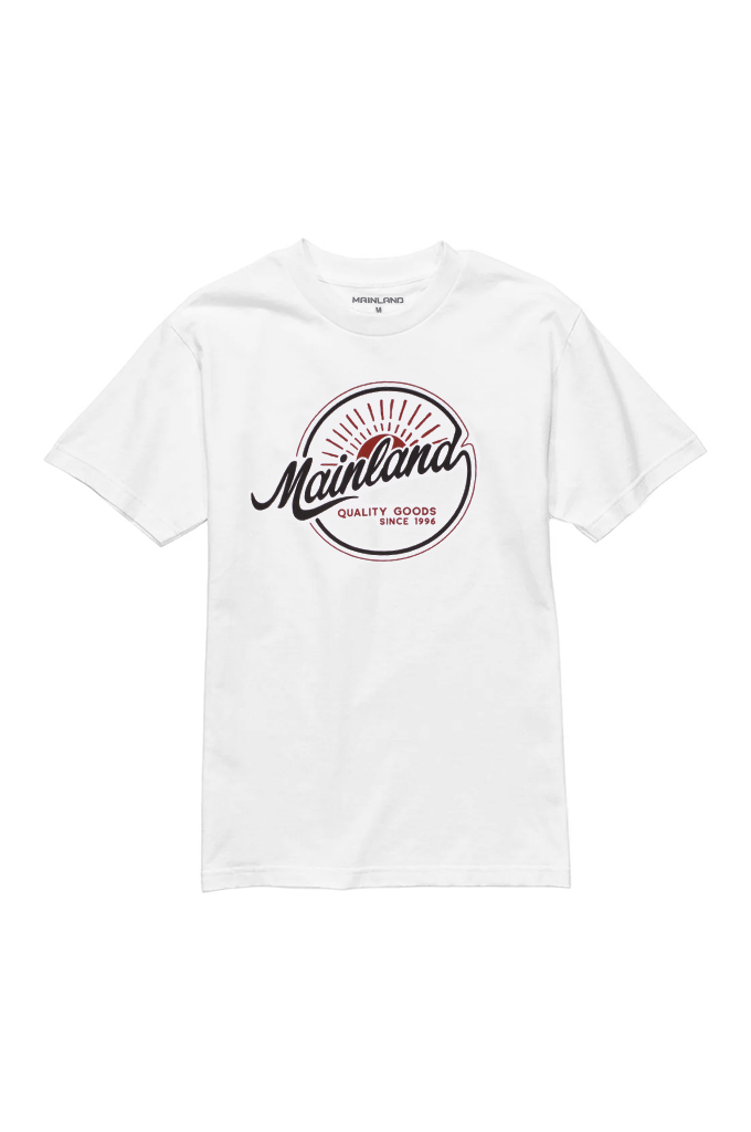 Mainland Circle Script Tee