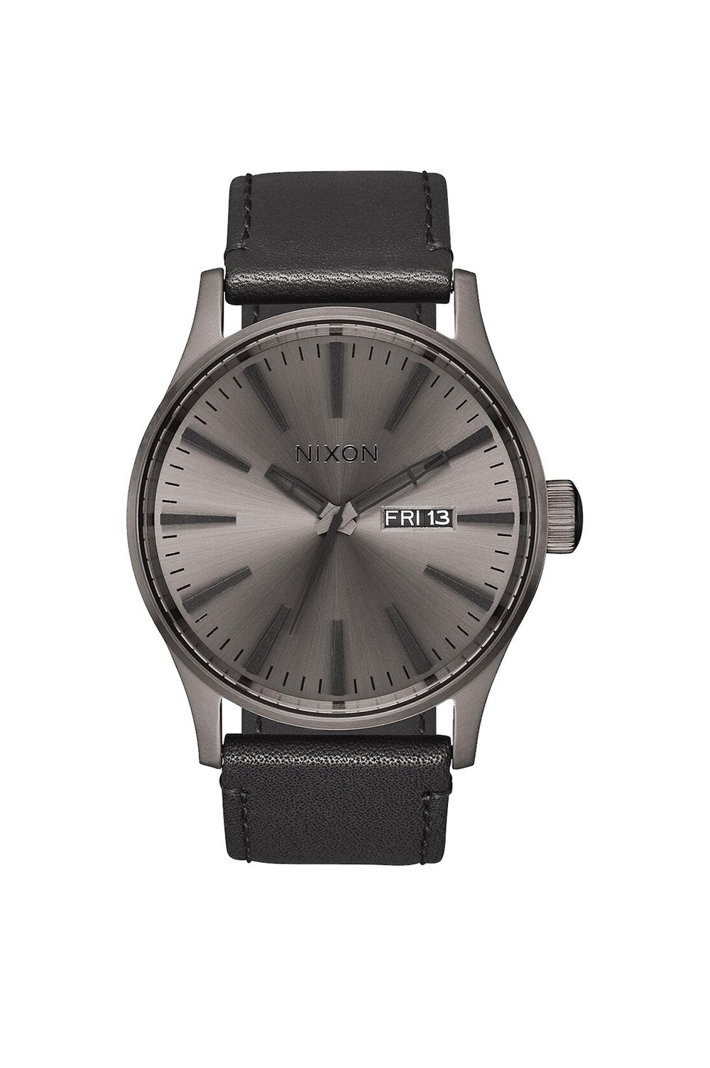 Nixon Sentry Leather Watch