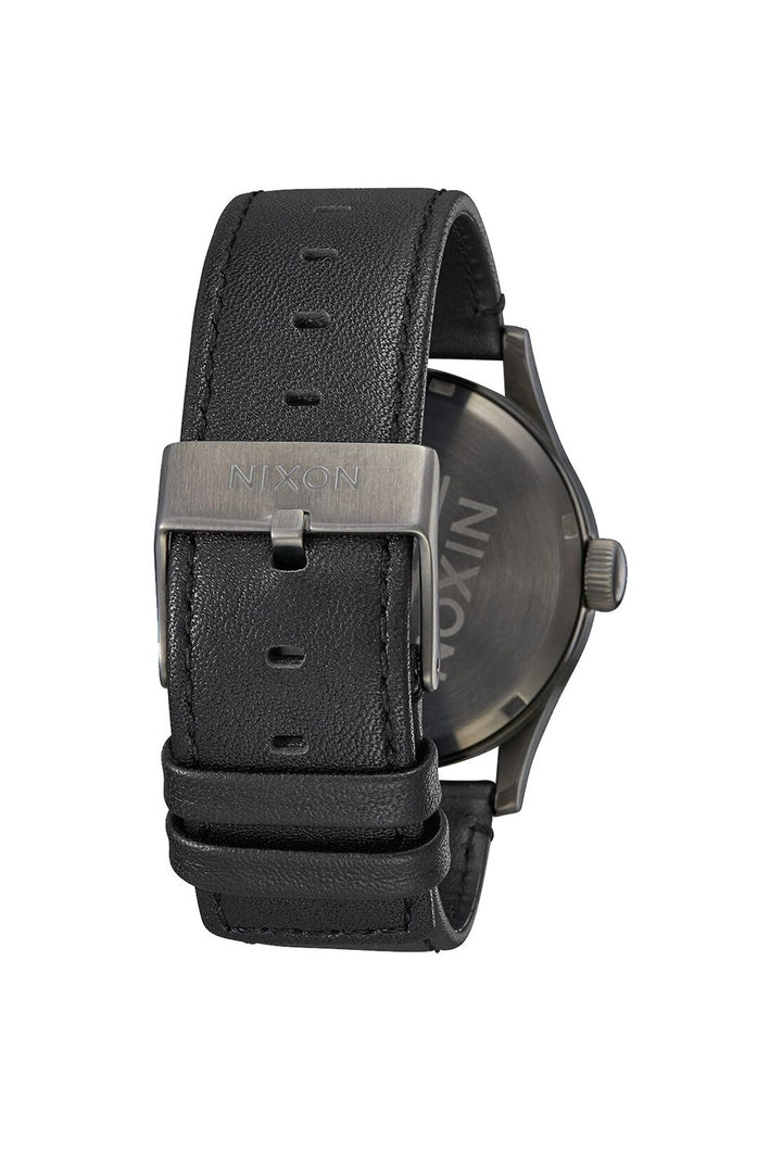 Nixon Sentry Leather Watch