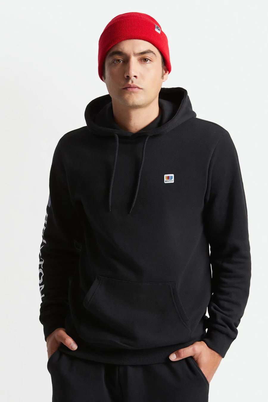 Brixton black deals hoodie