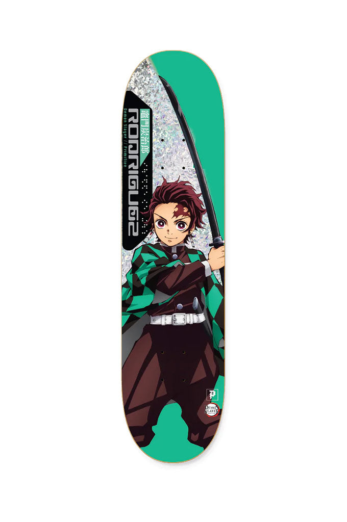 Primitive X Demon Slayer Rodriguez Tanjiro Deck 8.0"