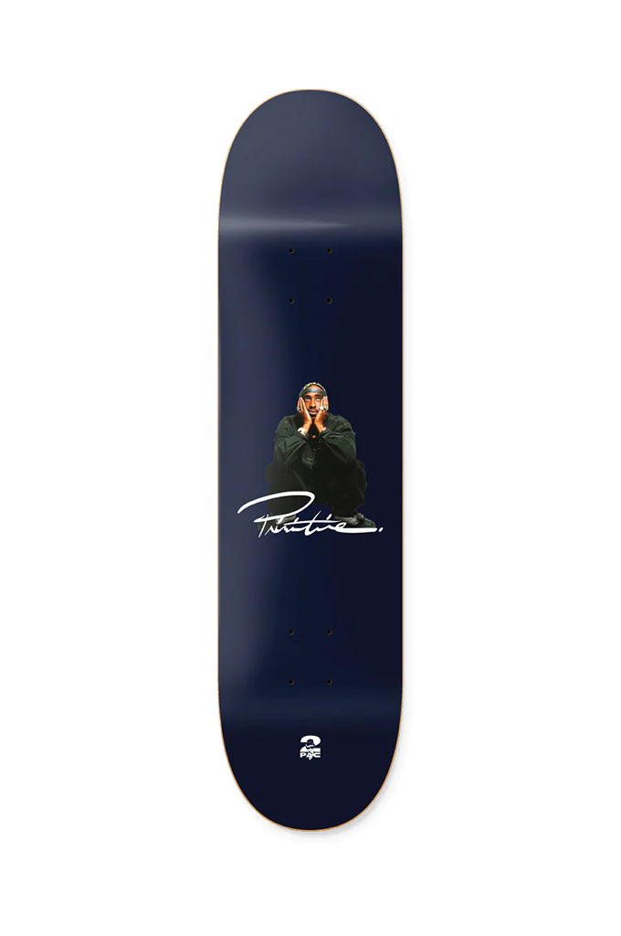 Primitive Tupac Shakur Deck Navy 8.0"