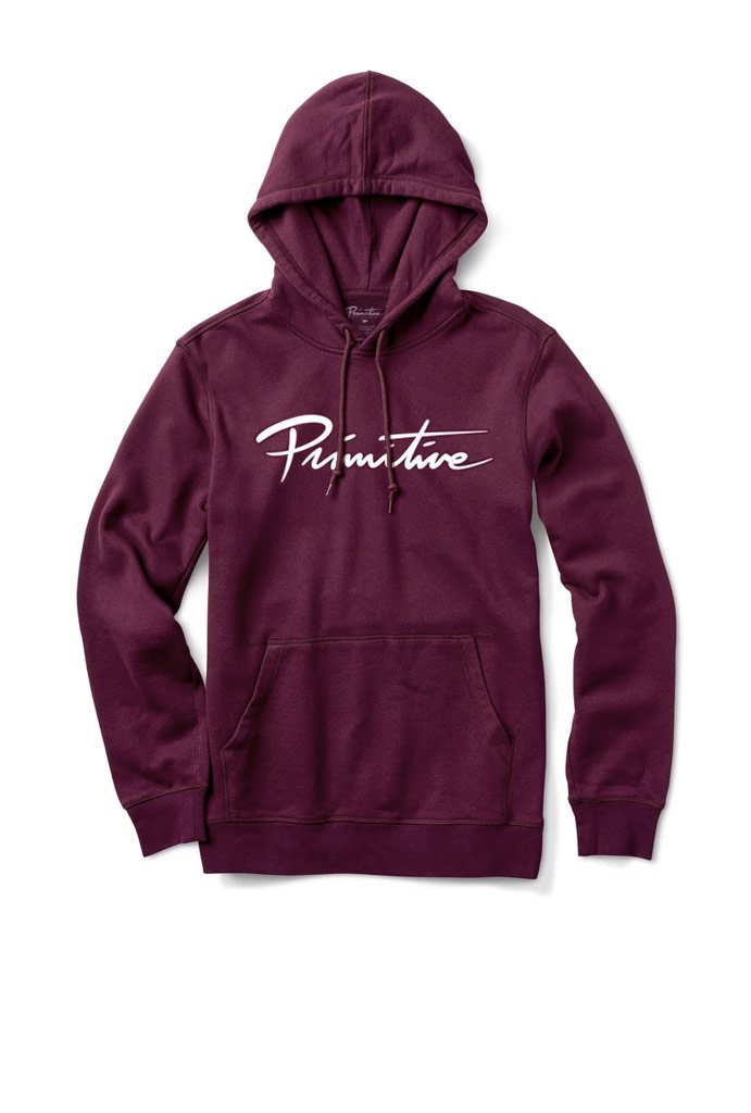 Primitive Nuevo Script Pullover Hoodie - Mainland Skate & Surf