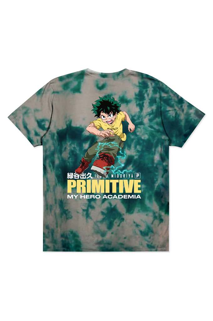 Primitive Full Cowl Tie Dye Tee Mainland Skate Surf
