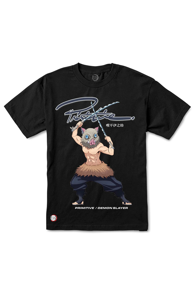 Primitive X Demon Slayer Inosuke Tee