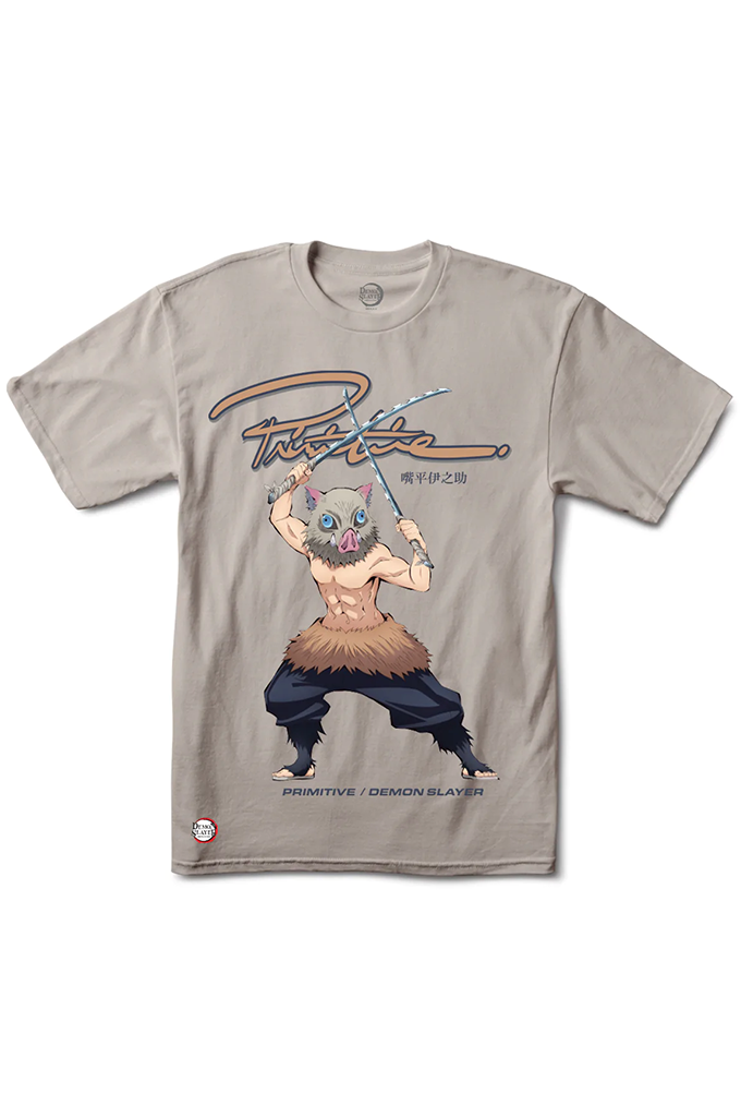 Primitive X Demon Slayer Inosuke Tee