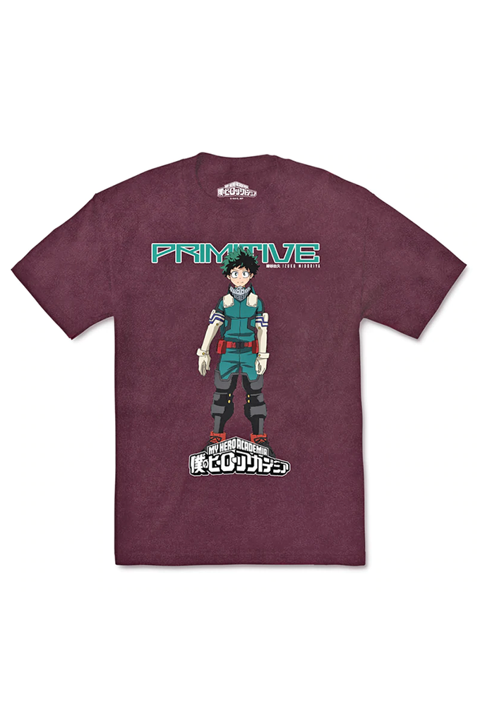 Primitive Izuku Midoriya Washed Tee