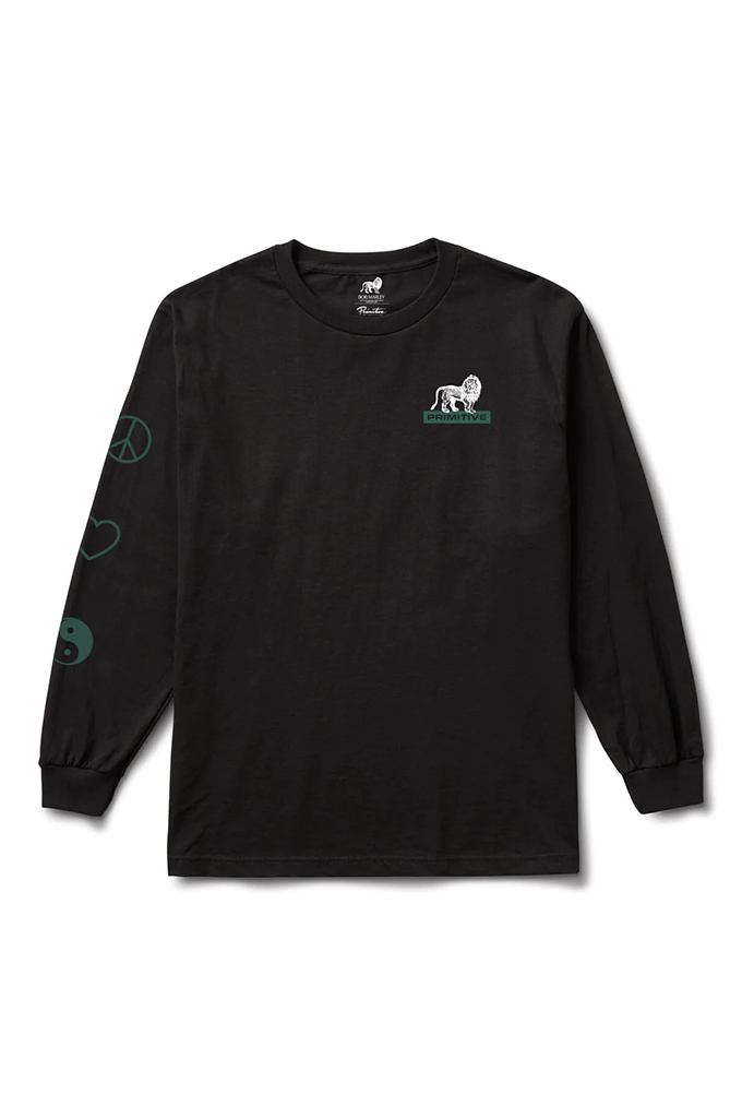 Bob Marley X Primitive Life Forever Long Sleeve Tee