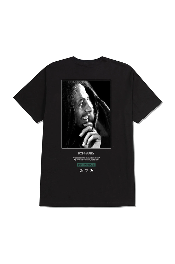 Bob Marley X Primitive Life Forever Tee